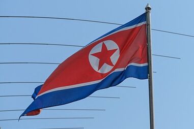 Bandeira da Coreia do Norte