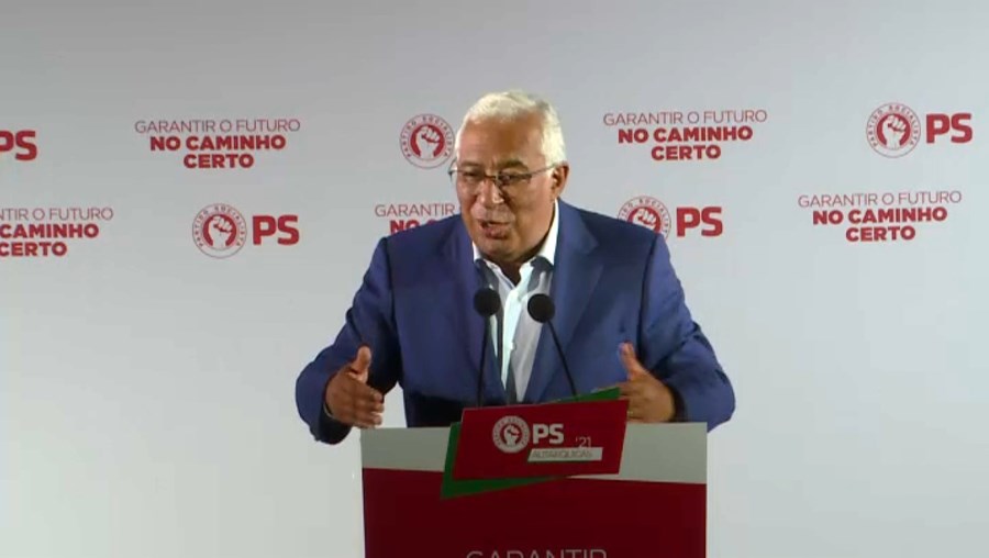 António Costa, líder do Partido Socialista