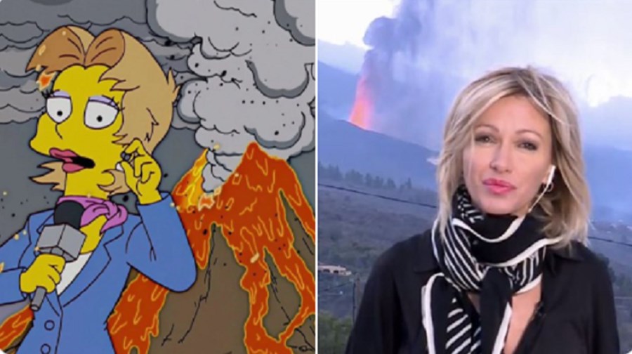 Susana Griso comparada a personagem dos Simpsons