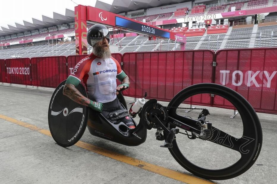 Ciclista Luís Costa