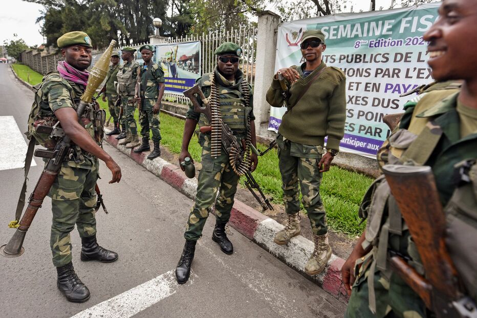 Militares congolenses