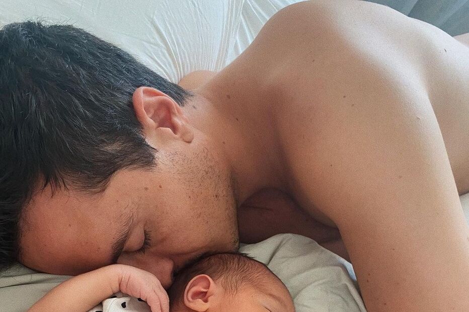 Miguel Coimbra e o filho