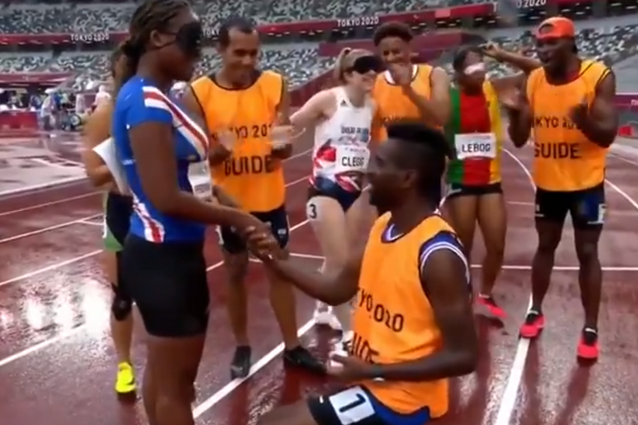 pedido de casamento paralímpicos