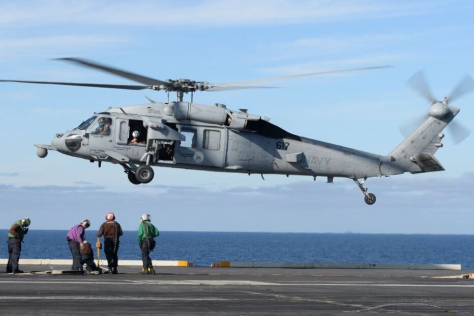 Helicóptero da Marinha norte-americana