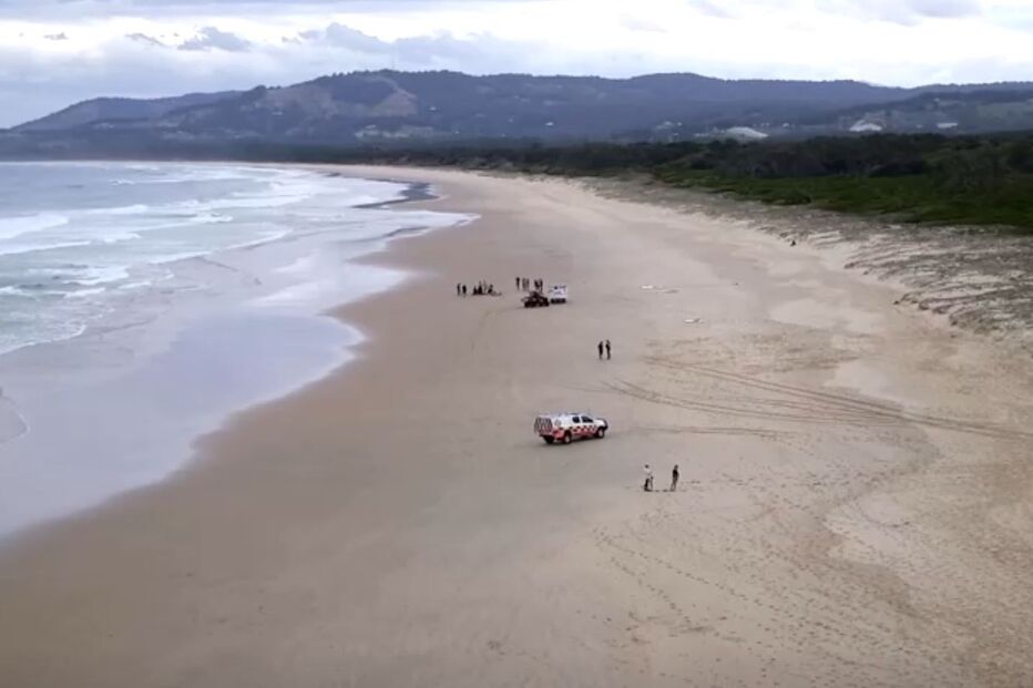 Praia de Emerald, local do ataque