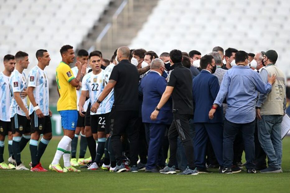 Autoridade sanitária interrompe jogo Brasil-Argentina	