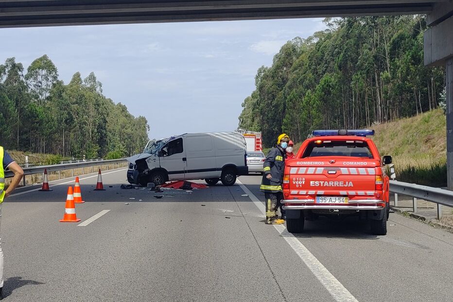 Um morto e um ferido em acidente na A29 em Ovar