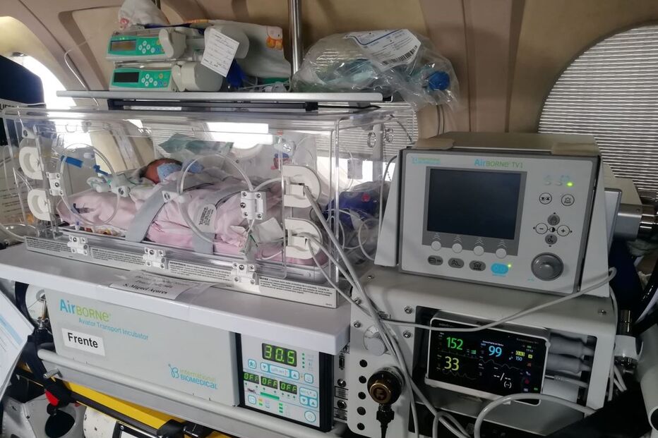 Força Aérea salva recém-nascido em missão contra o tempo 