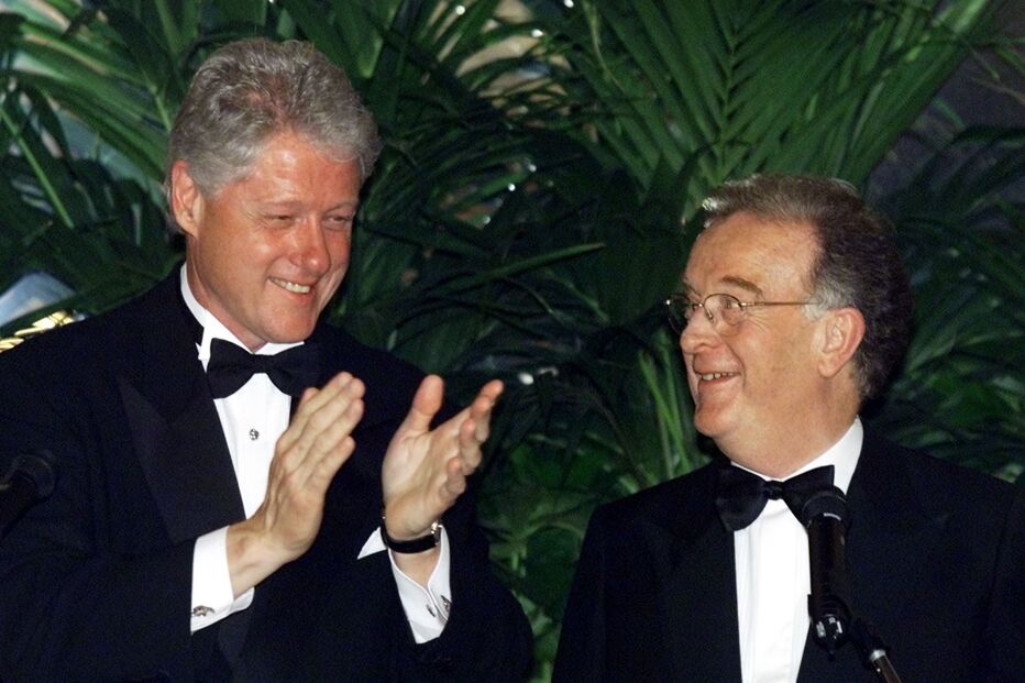 Bill Clinton e Jorge Sampaio
