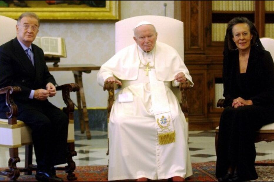 Jorge Sampaio e João Paulo II