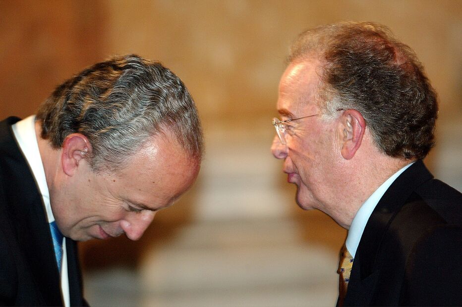 Jorge Sampaio e Santana Lopes