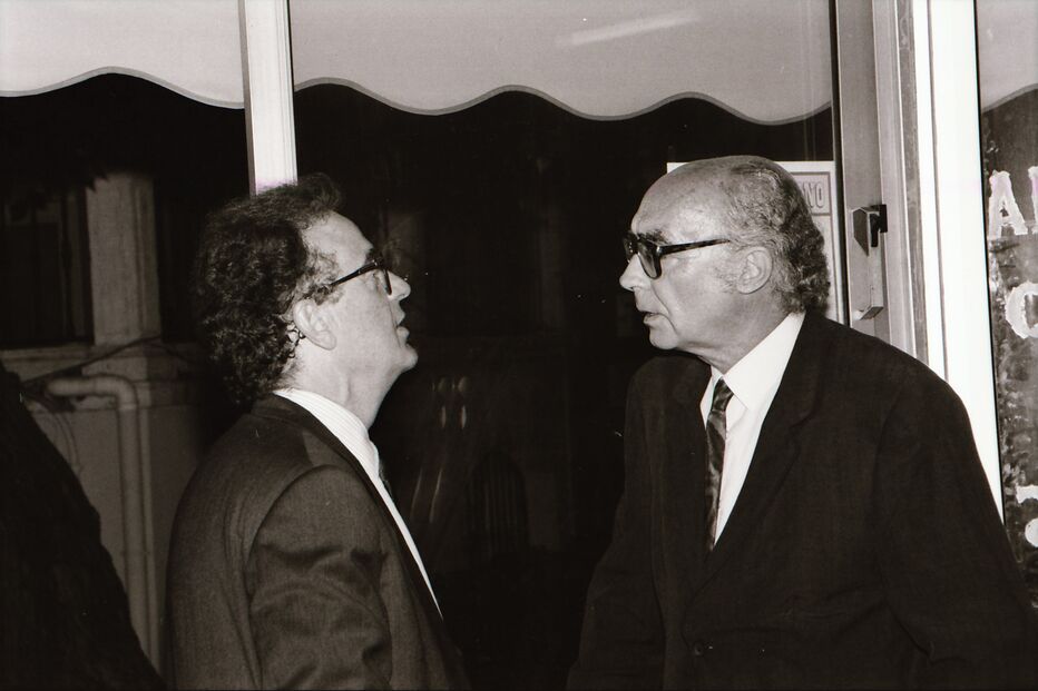   Jorge Sampaio e Saramago