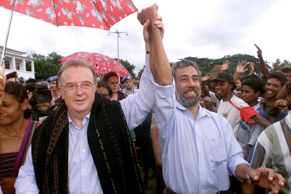 Jorge Sampaio e Xanana Gusmão 