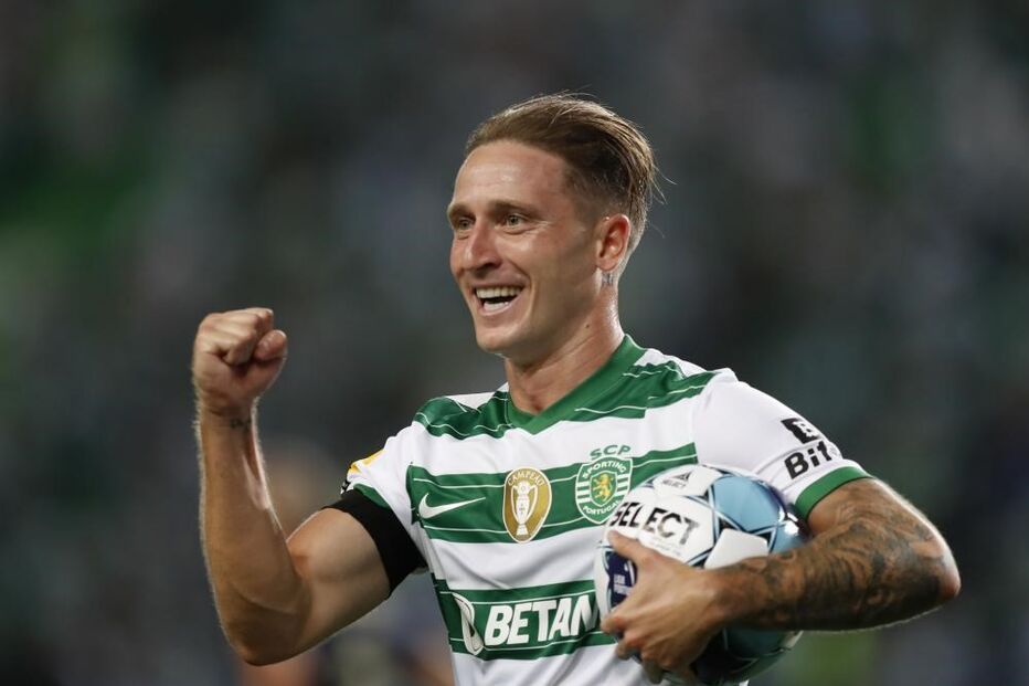 Nuno Santos inaugurou o marcador a favor dos leões