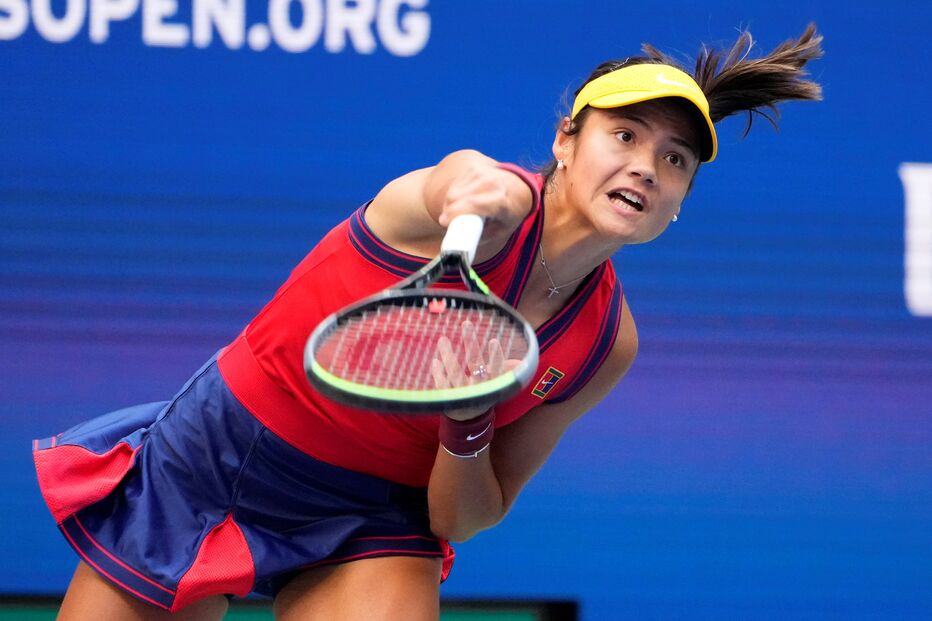 Emma Raducanu no torneio do US Open
