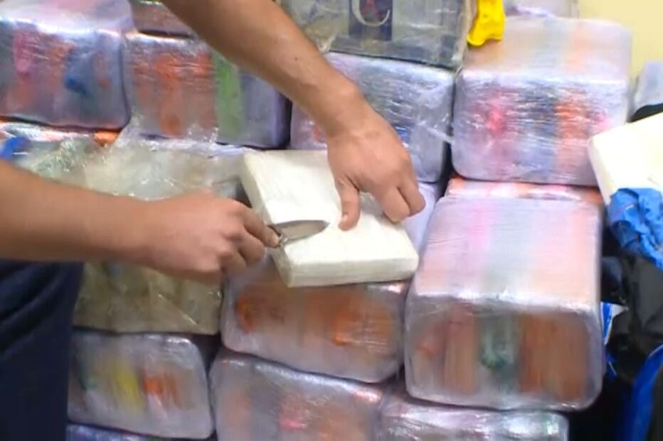 Feijão do Brasil esconde cocaína em Loures