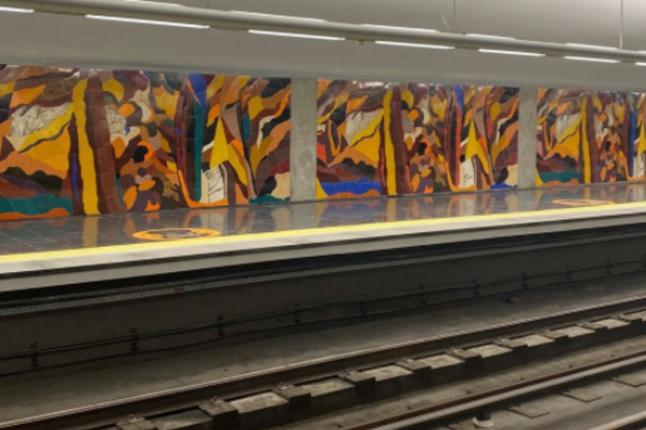 Estação do Metro de Lisboa em Arroios