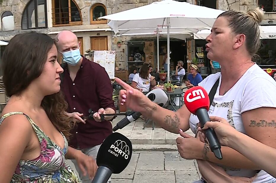 Artista de rua agredida no Porto explica situação