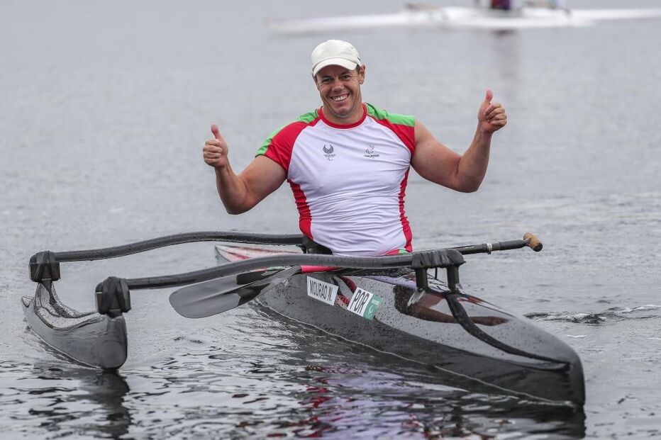 Norberto Mourão, atleta de canoagem adaptada