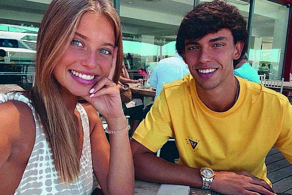 Margarida Corceiro e João Félix