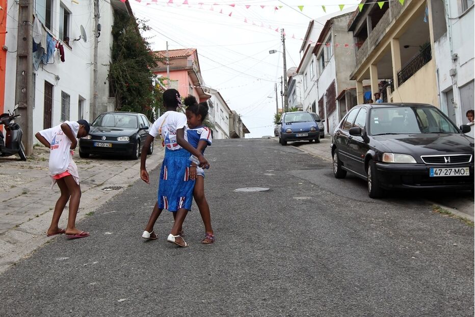 Bairro da Cova da Moura, na Amadora