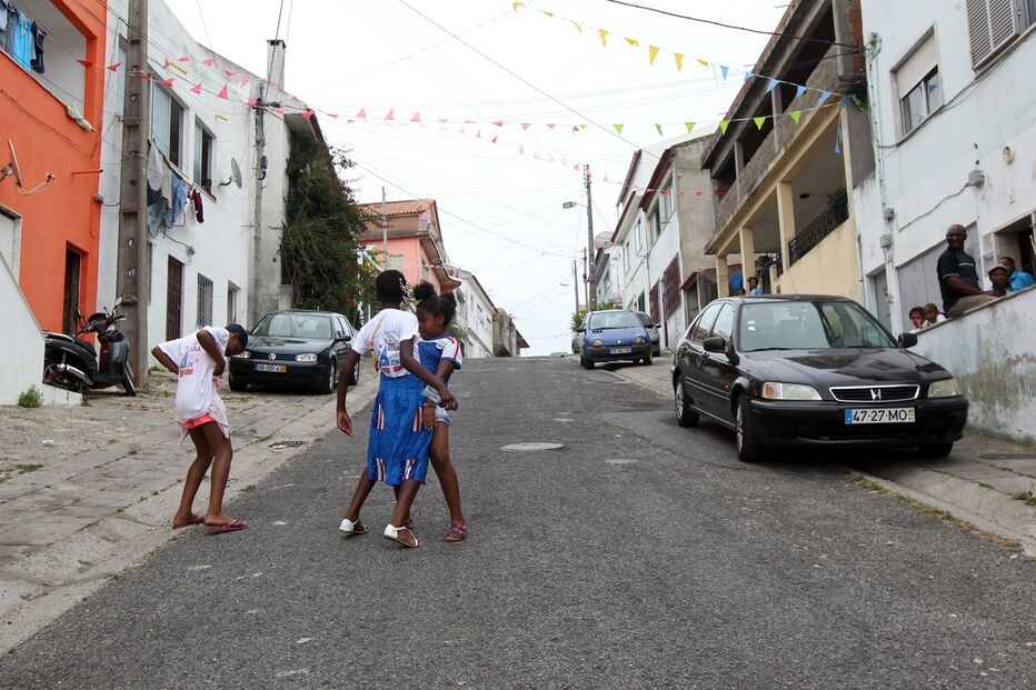 Bairro da Cova da Moura, na Amadora