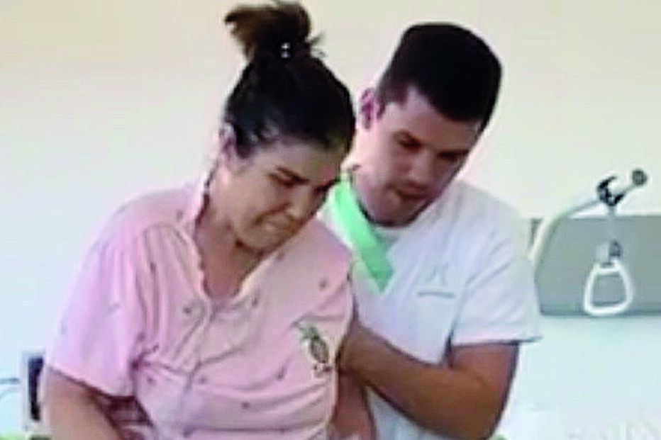 Dolores Aveiro na fisioterapia