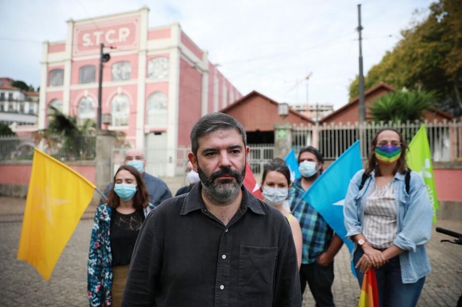 Sérgio Aires, candidato do Bloco de Esquerda à Câmara Municipal do Porto