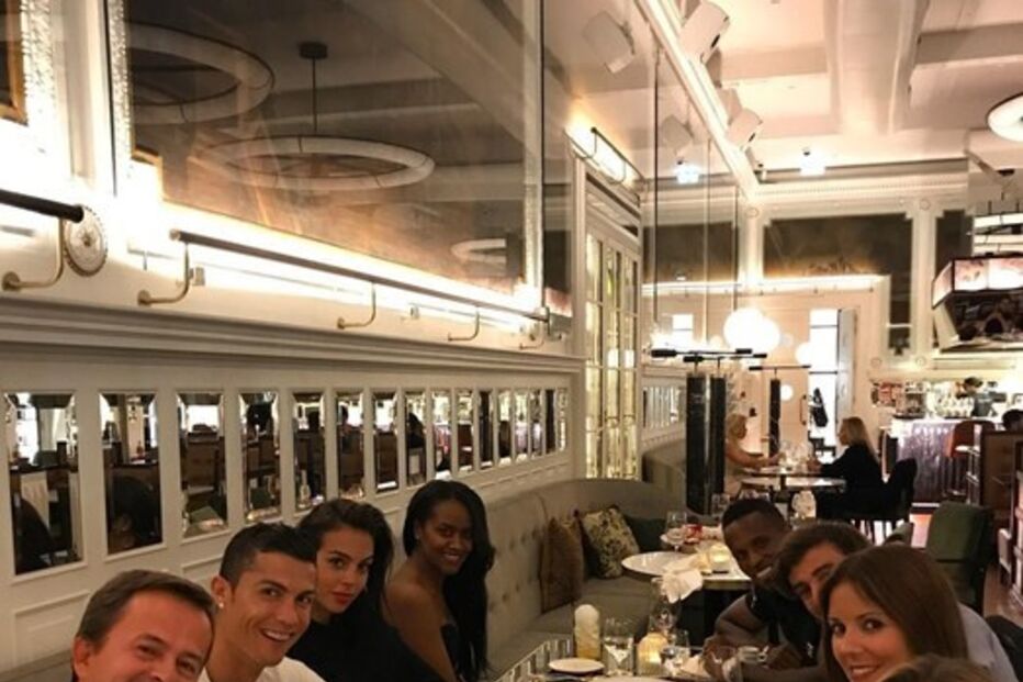 Jantar com José Semedo, Soraia e Cristiano Ronaldo
