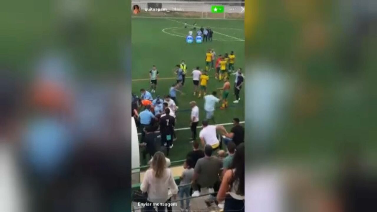 Polícias dispararam para o ar no final de jogo entre Montijo e Setúbal. PSP  abre inquérito