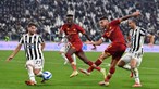 Juventus vence Roma do treinador José Mourinho e Rui Patrício