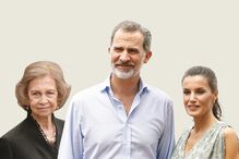 Sofia, Filipe VI e Letizia são visados  no novo livro 