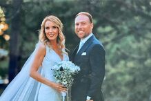 Magali Pinto e Marco Pina casam