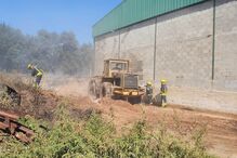 Incêndio deflagra numa exploração animal em Albergaria-a-Velha