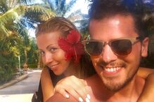 Mickael Carreira e Laura Figueiredo