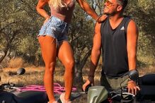 Mickael Carreira e Laura Figueiredo