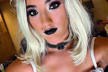 Matilde Mourinho revelou maquilhagem arrojada para uma festa temática 