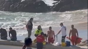 Surfista resgatado na praia da Leça da Palmeira