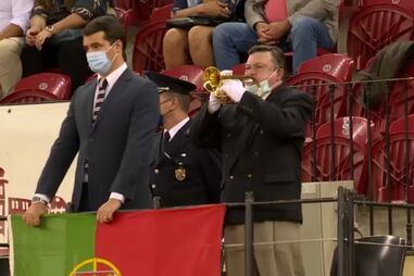 José Henriques, o cornetim das touradas toca há 50 anos no Campo Pequeno