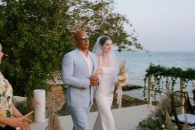 Vin Diesel levou filha de Paul Walker ao altar