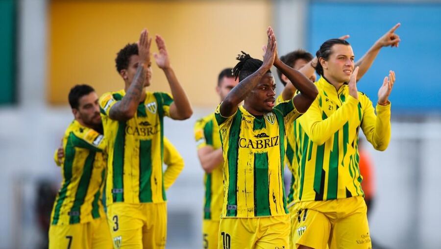 Jogadores do Tondela 