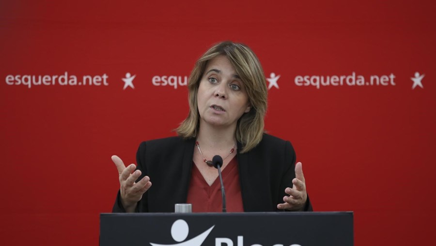 Catarina Martins, coordenadora do Bloco de Esquerda (BE)