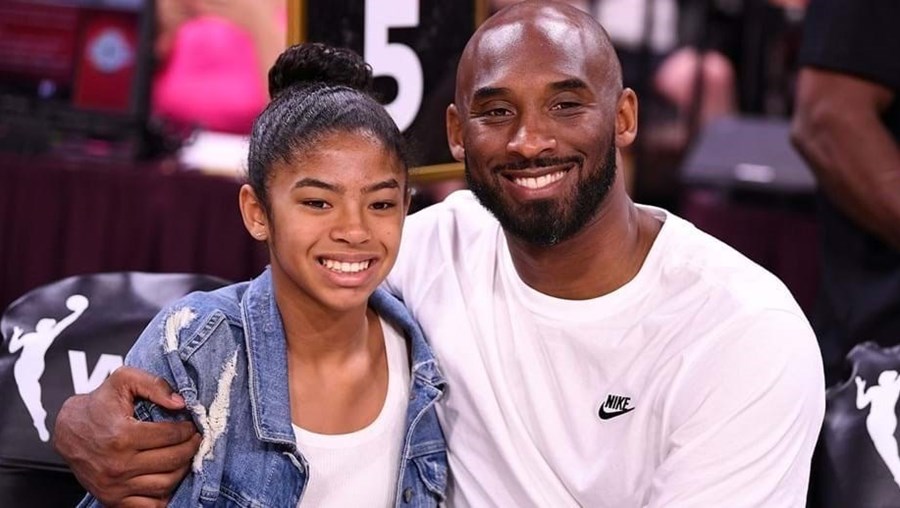Kobe Bryant e a filha
