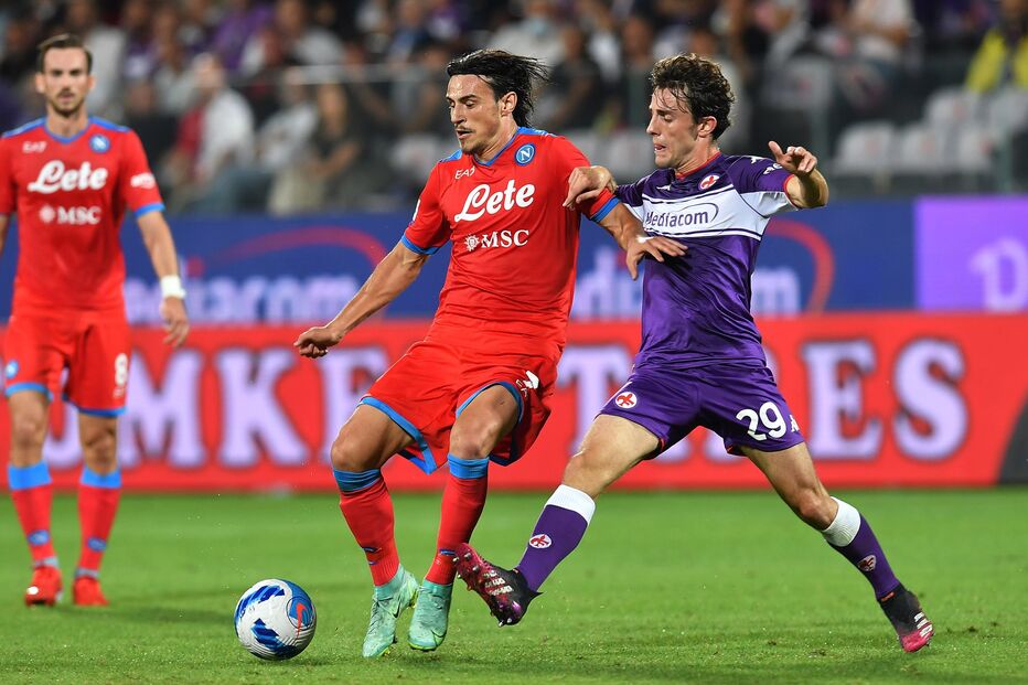 Jogo entre Nápoles e Fiorentina