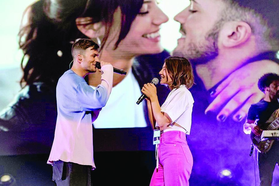 David e Carolina no Campo Pequeno