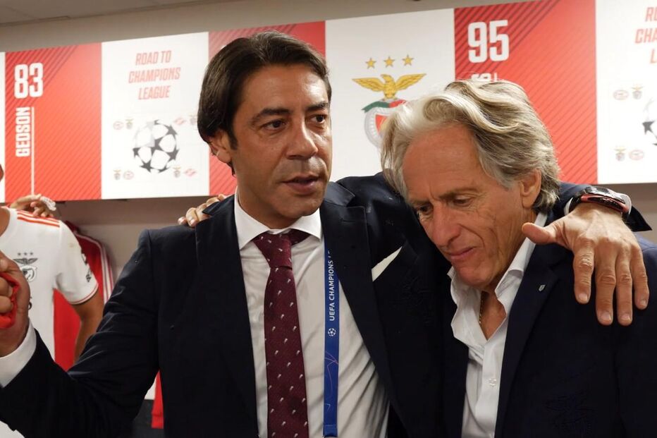 Rui Costa e Jorge Jesus