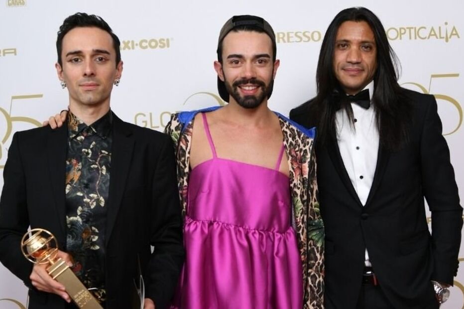 Ricardo Raposo com Miguel Raposo e João Soares