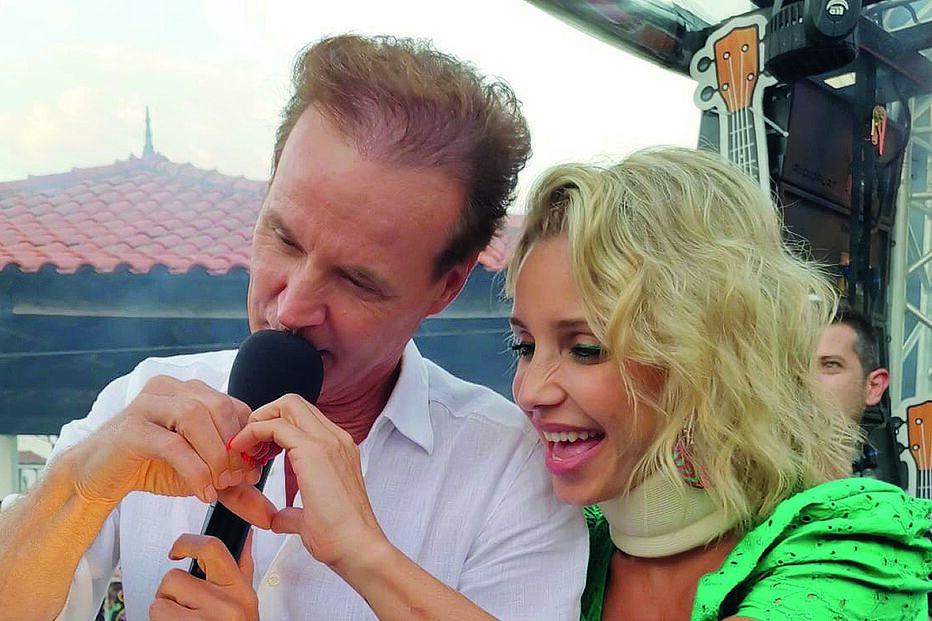 Luciana Abreu com Emanuel