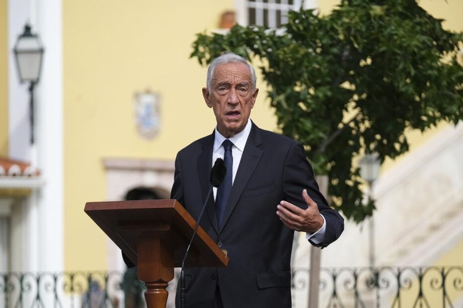  Marcelo Rebelo de Sousa, durante a inauguração da sede da Liga dos Bombeiros Portuguesesda “Casa dos Soldados da Paz”,