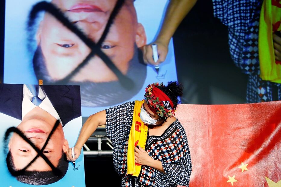 líderes chineses, tensão, Taiwan, China